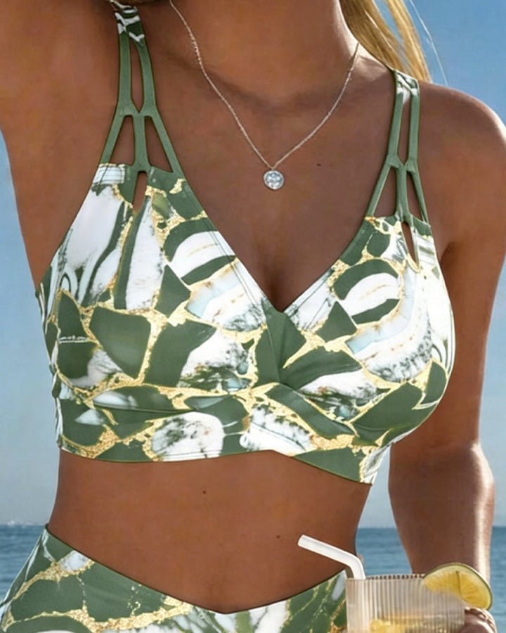 Bikini Bretelle Découpe Créateur