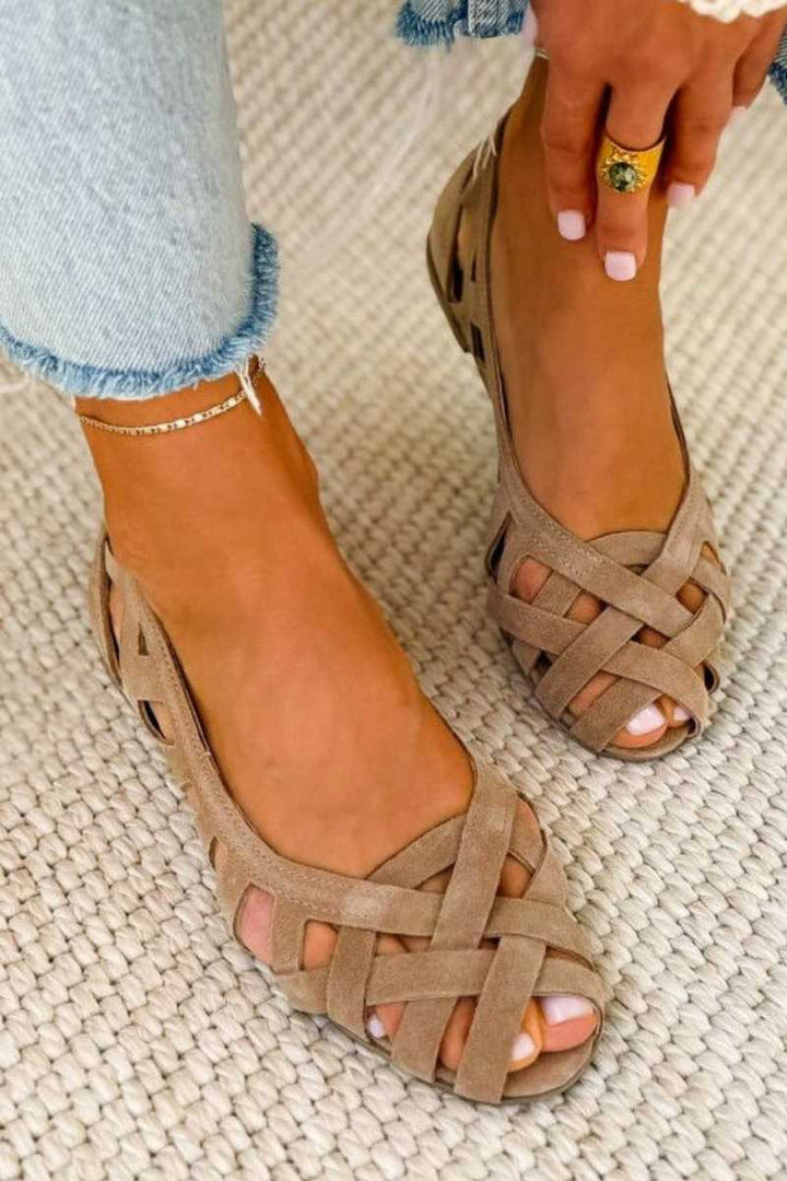Caterina™ | Sandales Tressées Été Viva