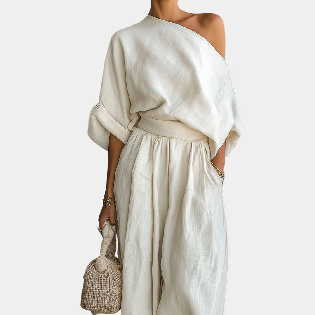 Helena | Ensemble Top et Pantalon Tapered