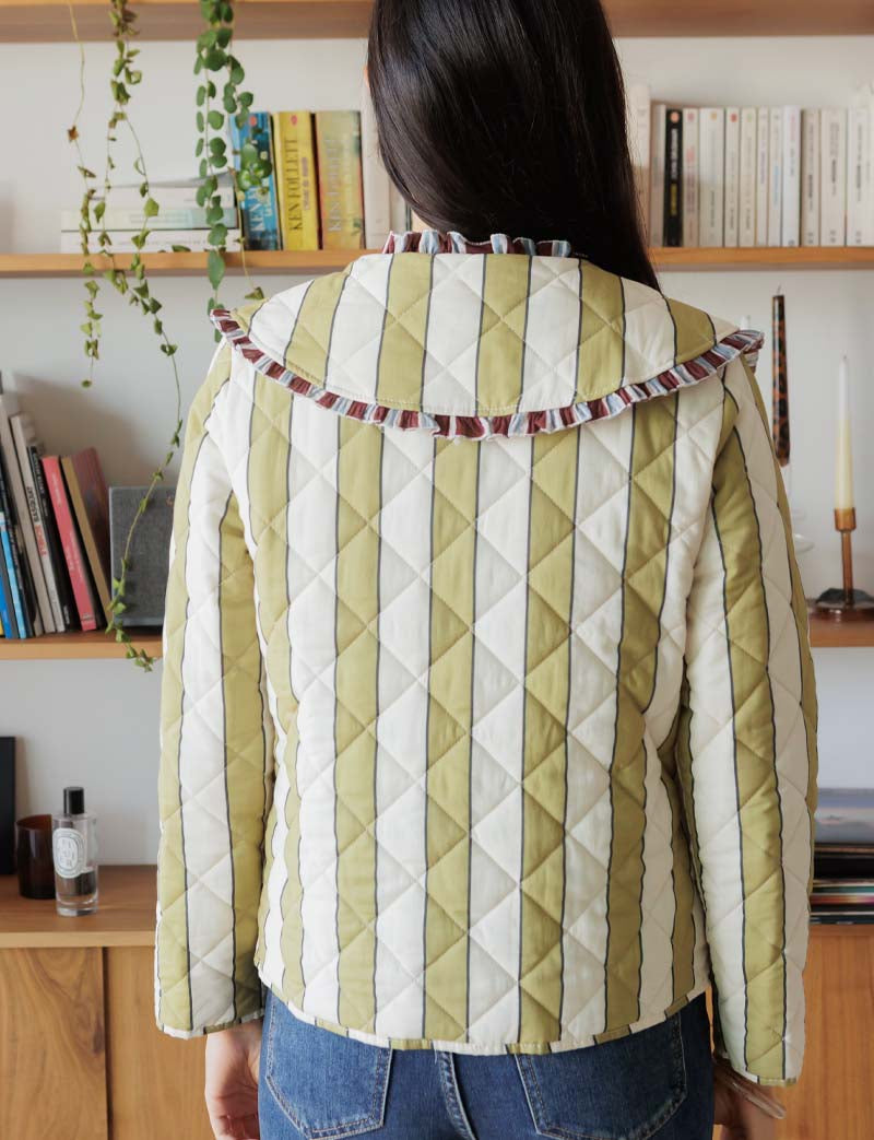 Veste à rayures Lola — Maison Juliette Vendôme — vue 4