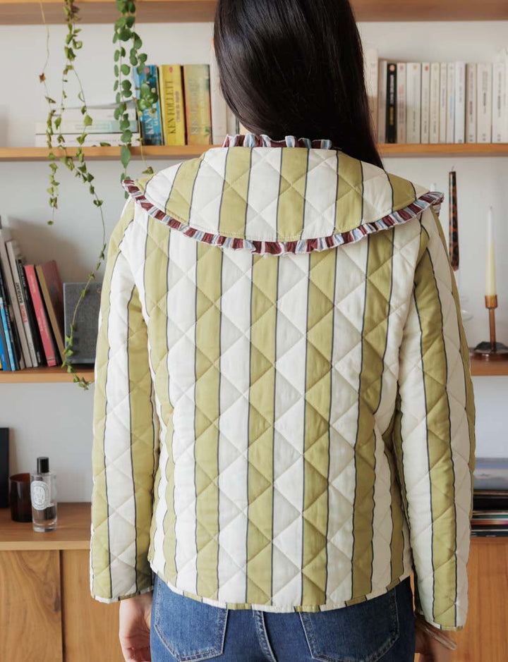 Veste à rayures Lola — Maison Juliette Vendôme — vue 4
