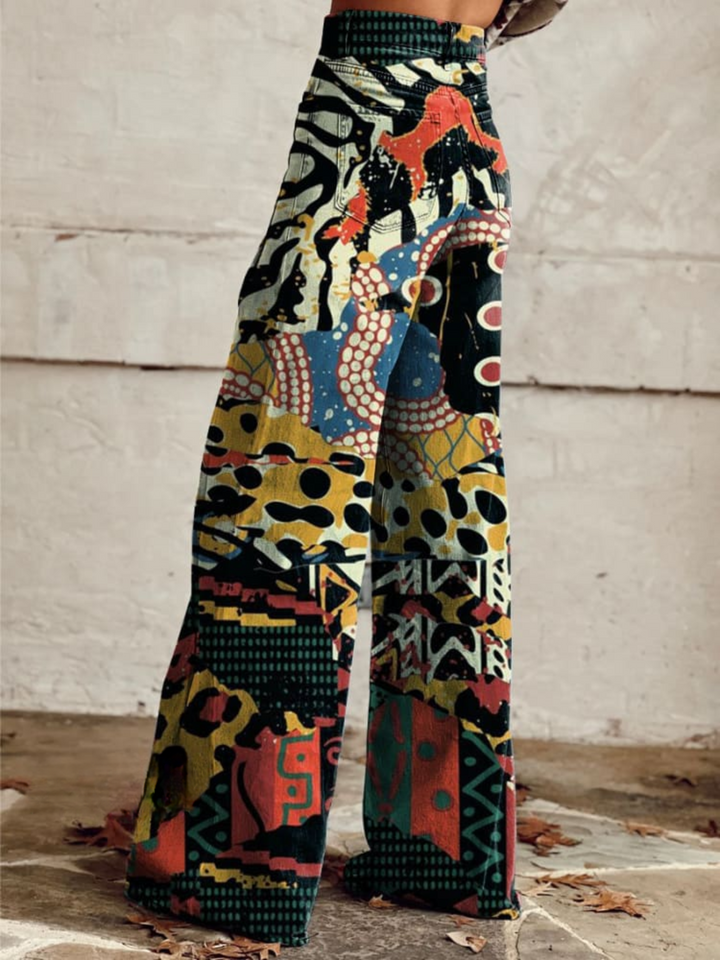 Élodie - Pantalons Amples Élégants