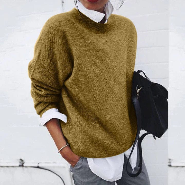 Mathilde | Pull ample et doux, manches longues