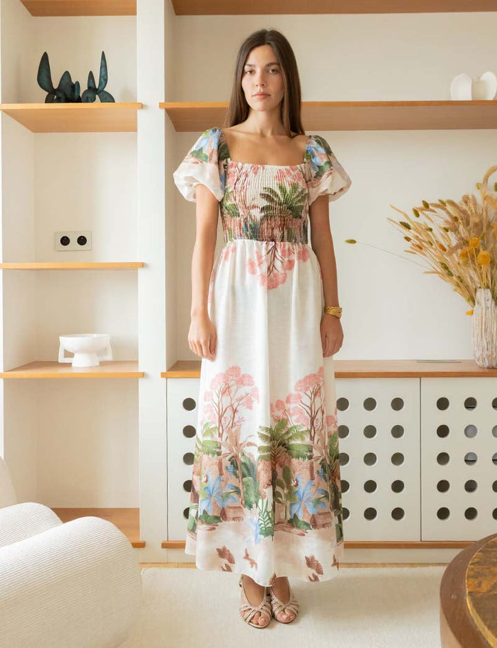 Robe écrue Shana