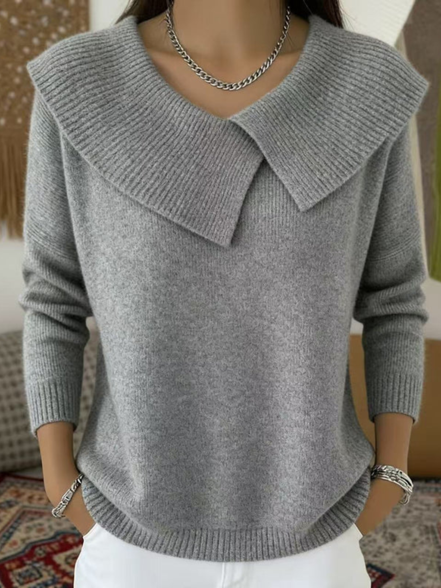 Amandine | Pull à col doux, sept couleurs