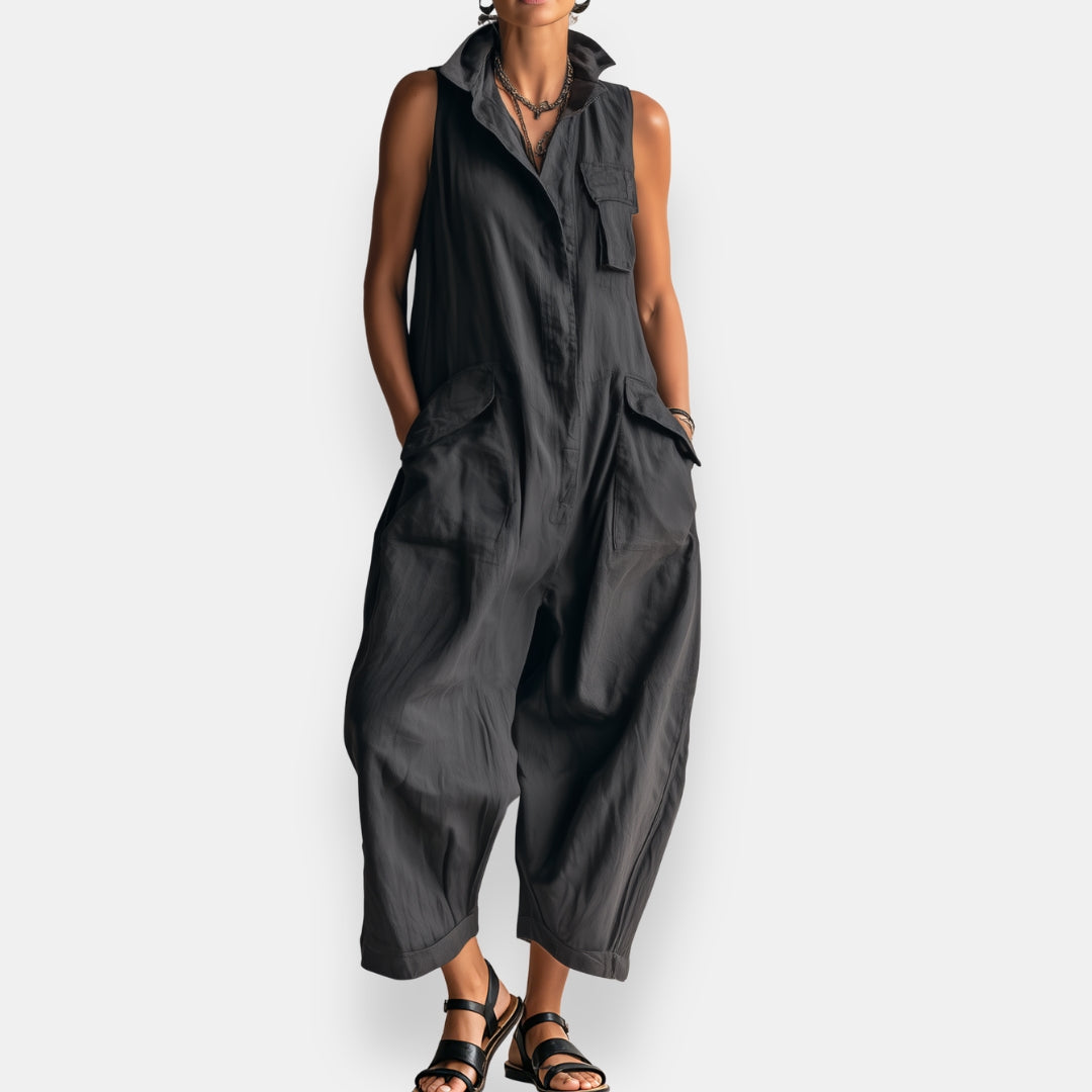 Combinaison Constance | oversize, sans manches, col montant