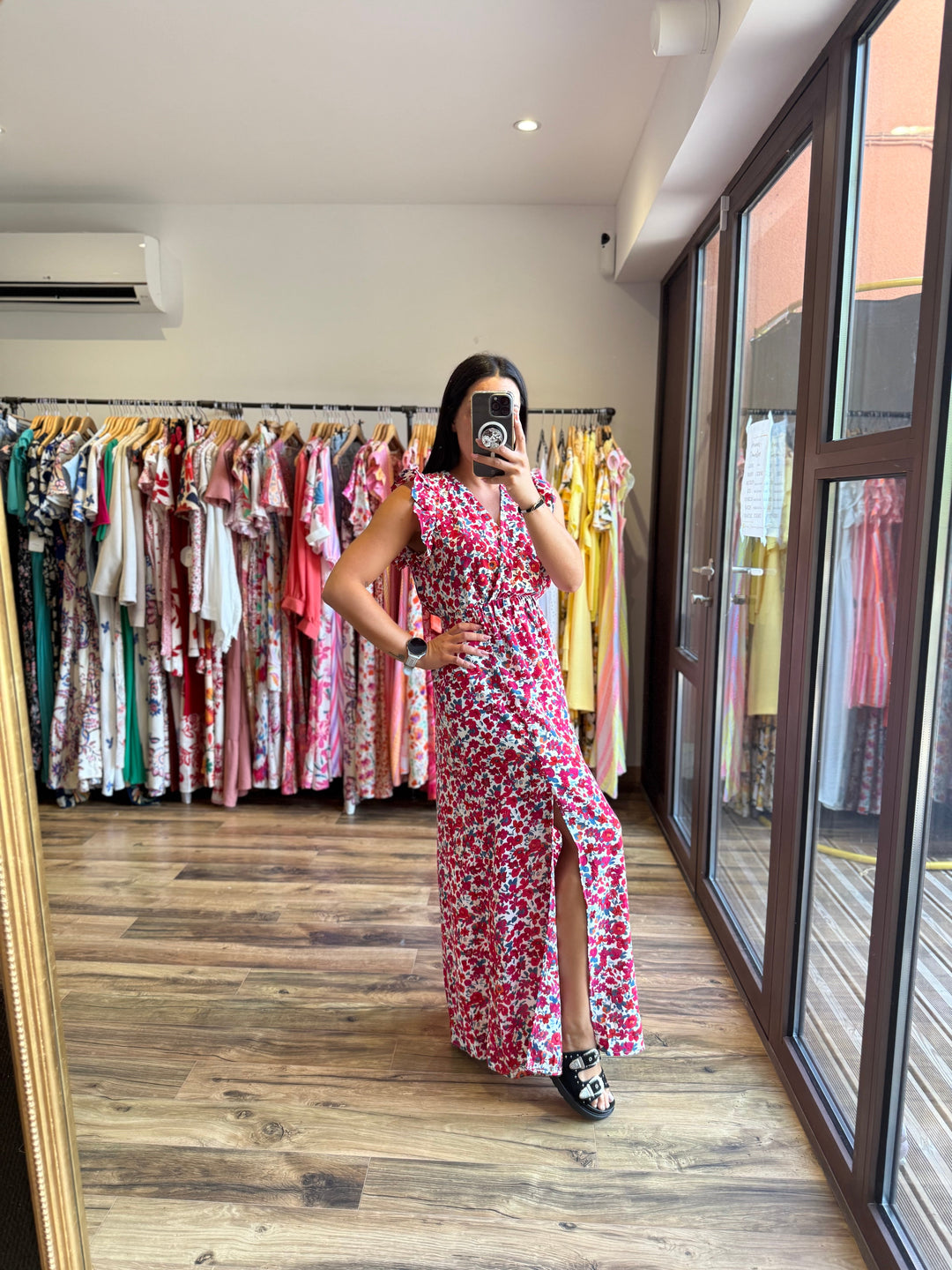 Robe longue charline