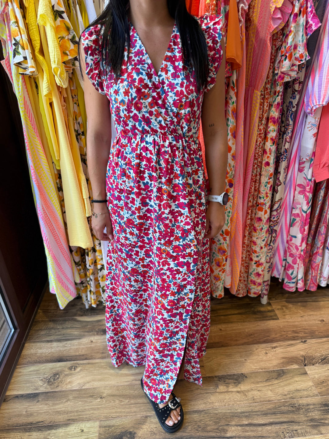 Robe longue charline