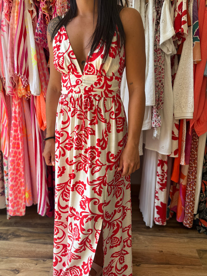 Robe Étienne rouge