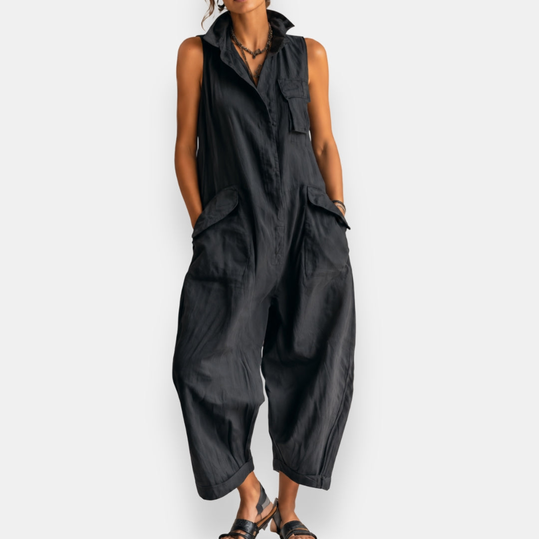 Combinaison Constance | oversize, sans manches, col montant