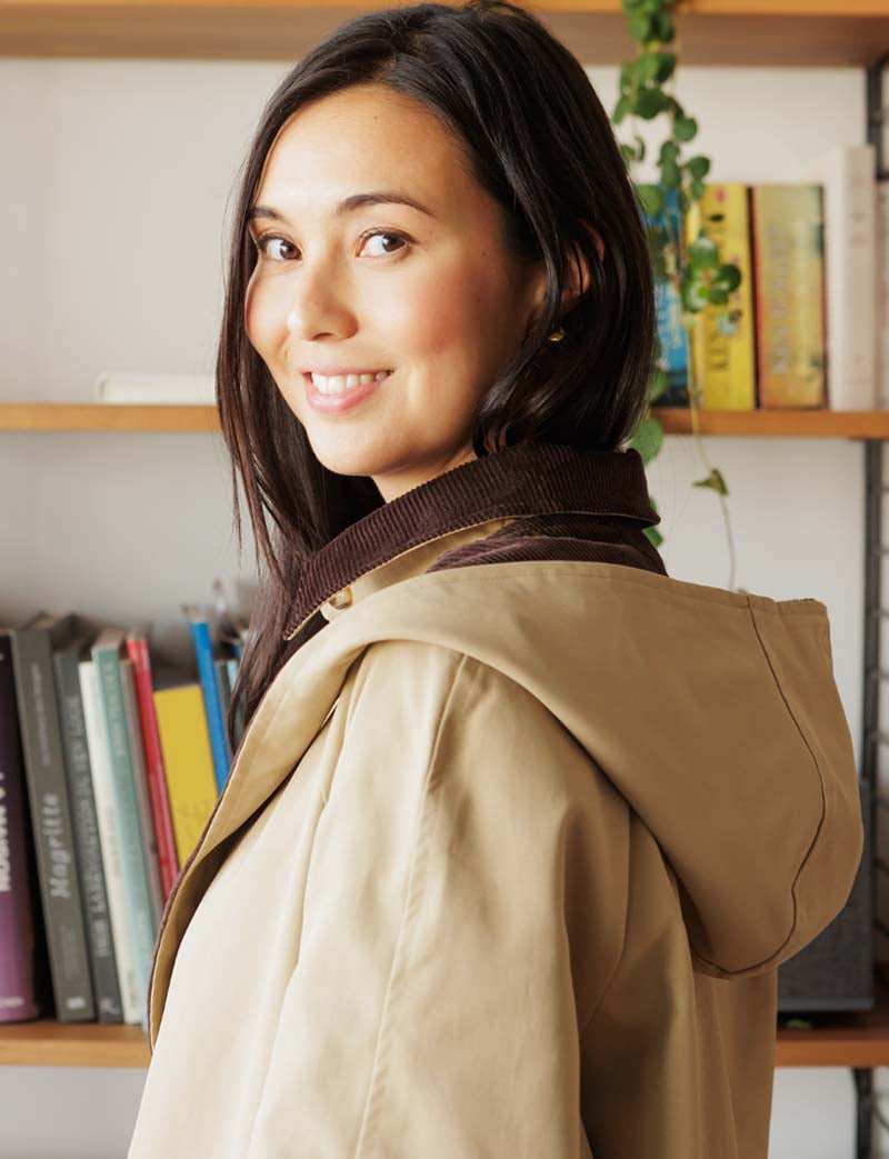Trench beige Jacques — Maison Juliette Vendôme — vue 2