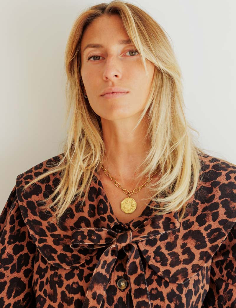 Robe léopard Mila — Maison Juliette Vendôme — vue 3