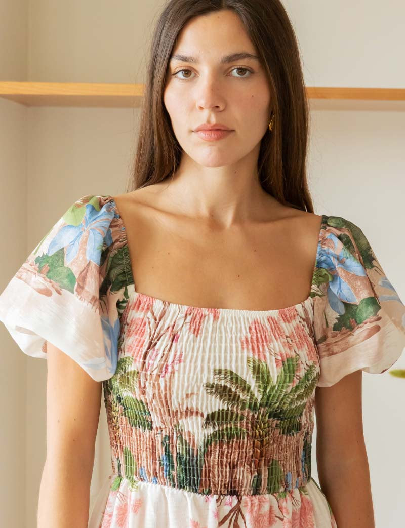 Robe écrue Shana