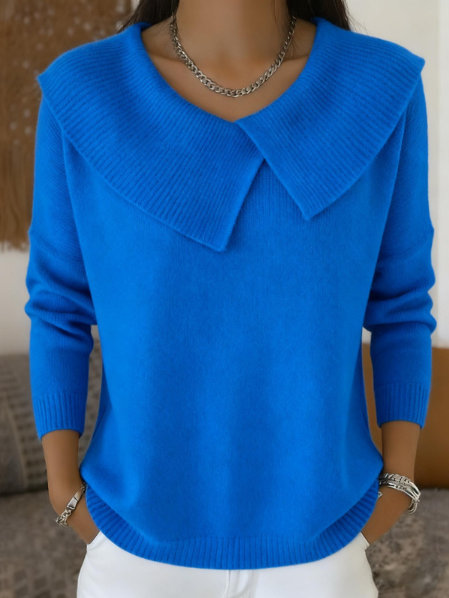 Amandine | Pull à col doux, sept couleurs