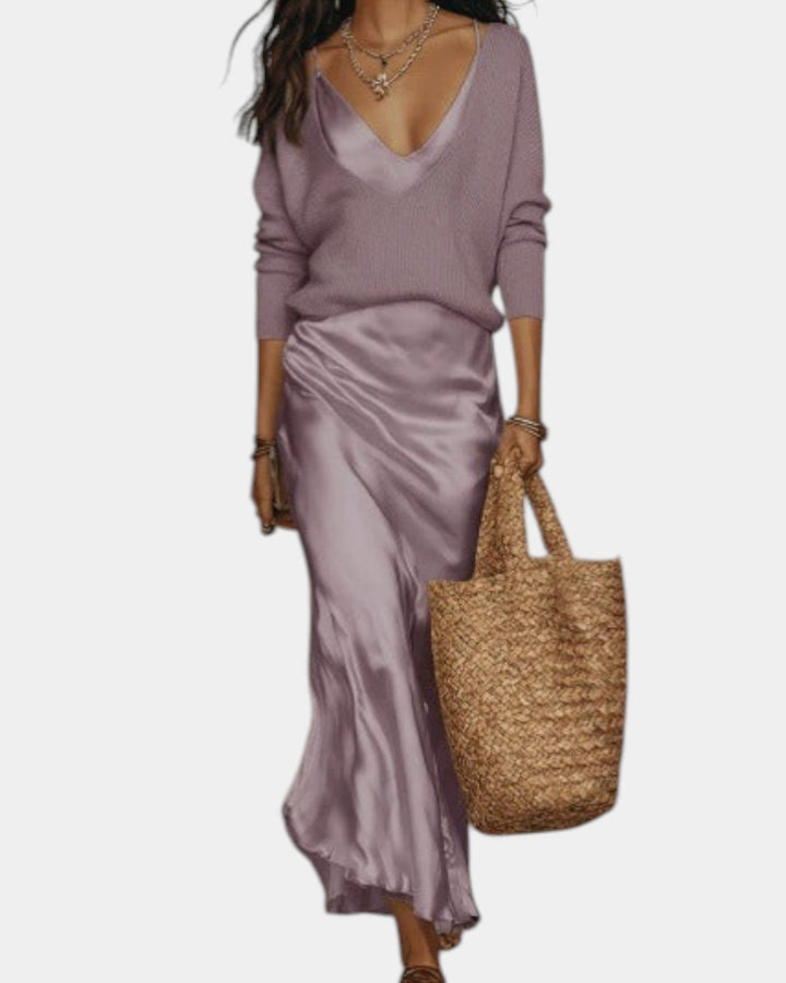 Bérénice | Robe avec blouse