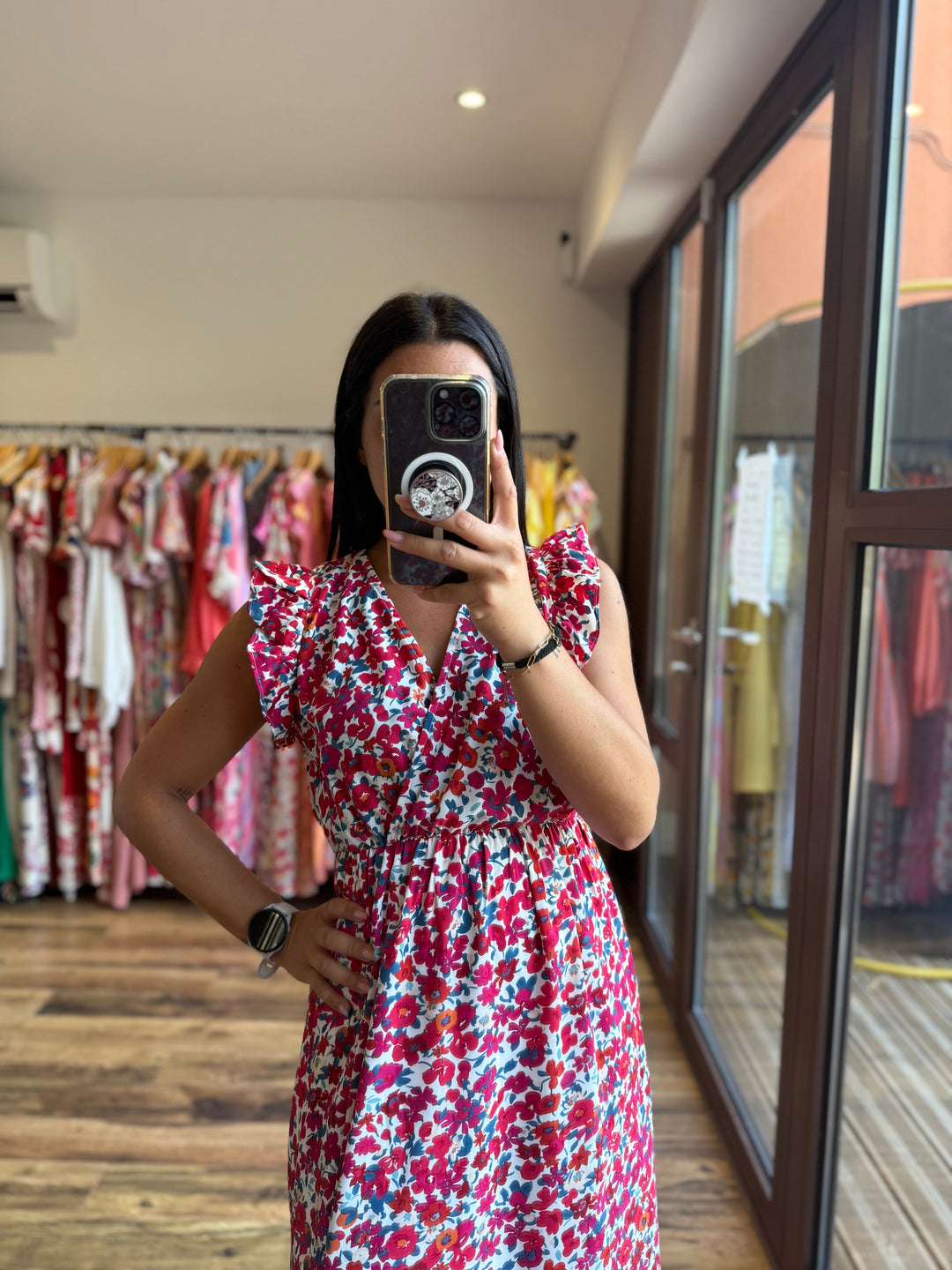 Robe longue charline