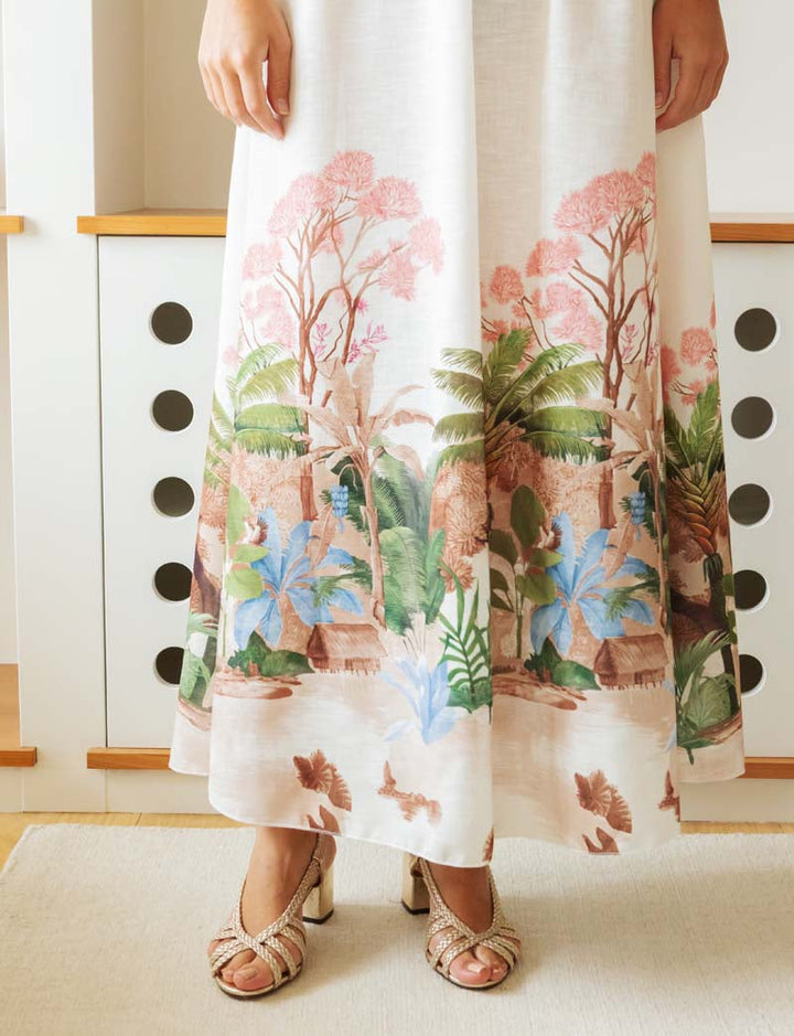 Robe écrue Shana