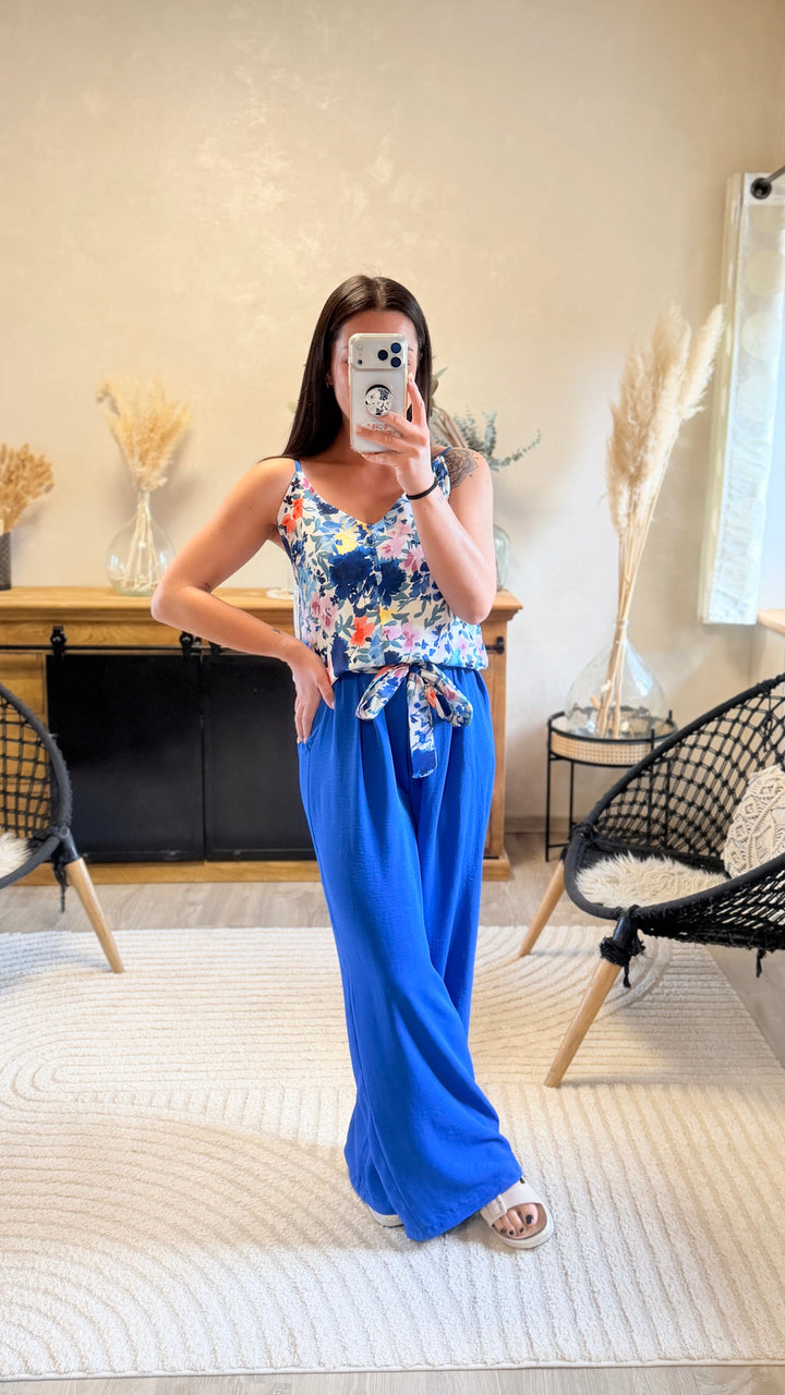 Pantalon Candice bleu