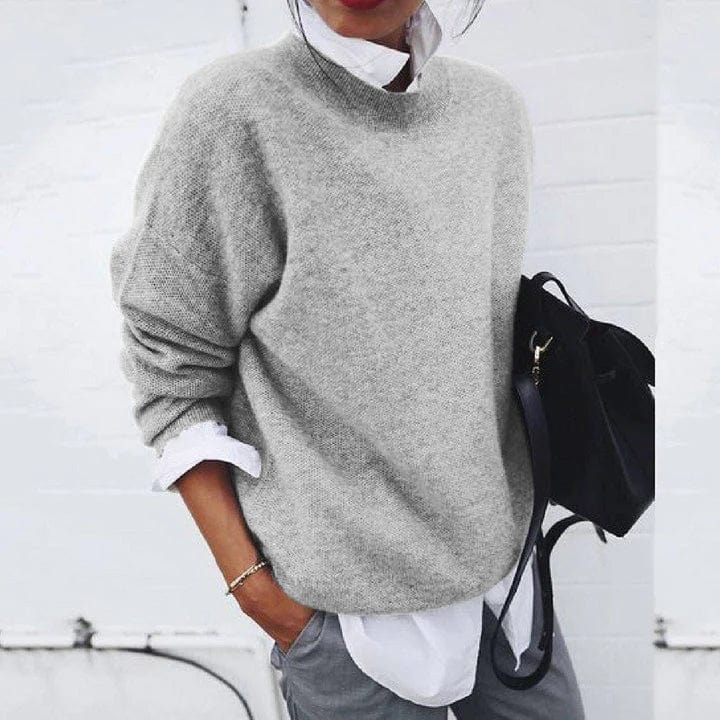 Mathilde | Pull ample et doux, manches longues
