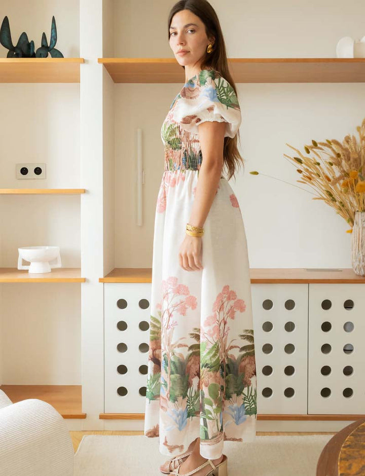 Robe écrue Shana