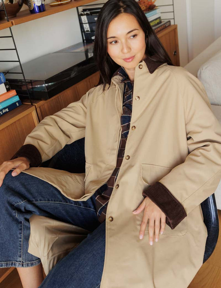 Trench beige Jacques — Maison Juliette Vendôme — vue 4