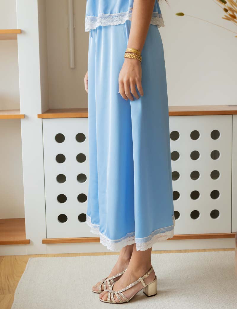 Jupe bleue Elina