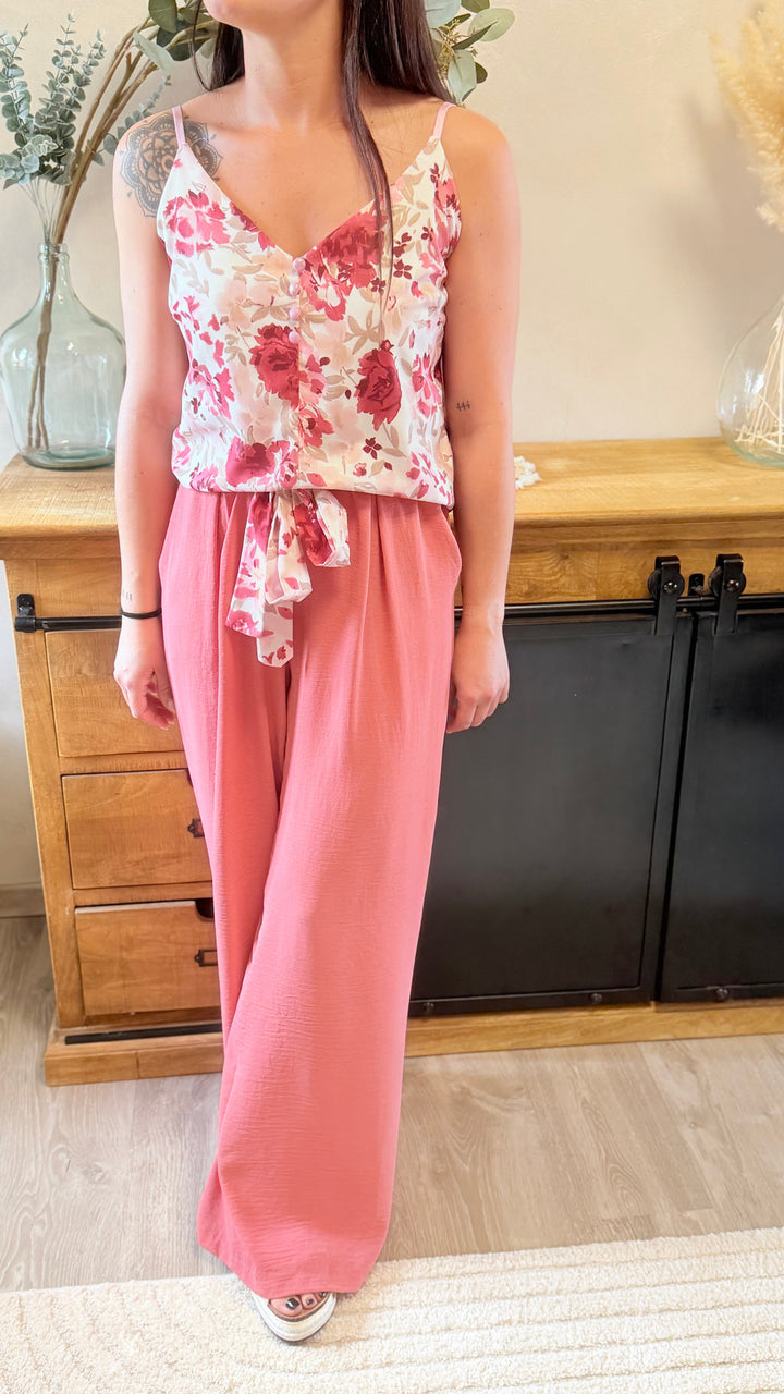 Pantalon Candice Terracotta