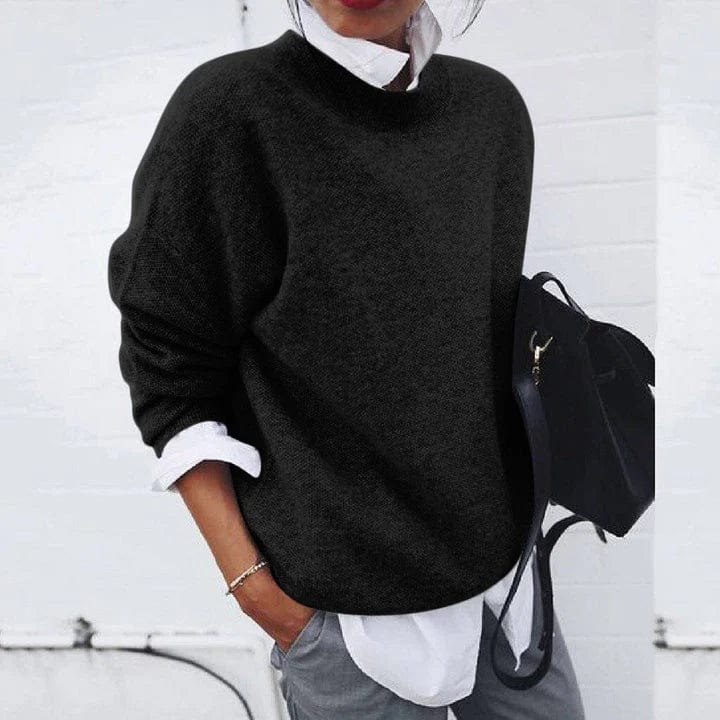 Mathilde | Pull ample et doux, manches longues