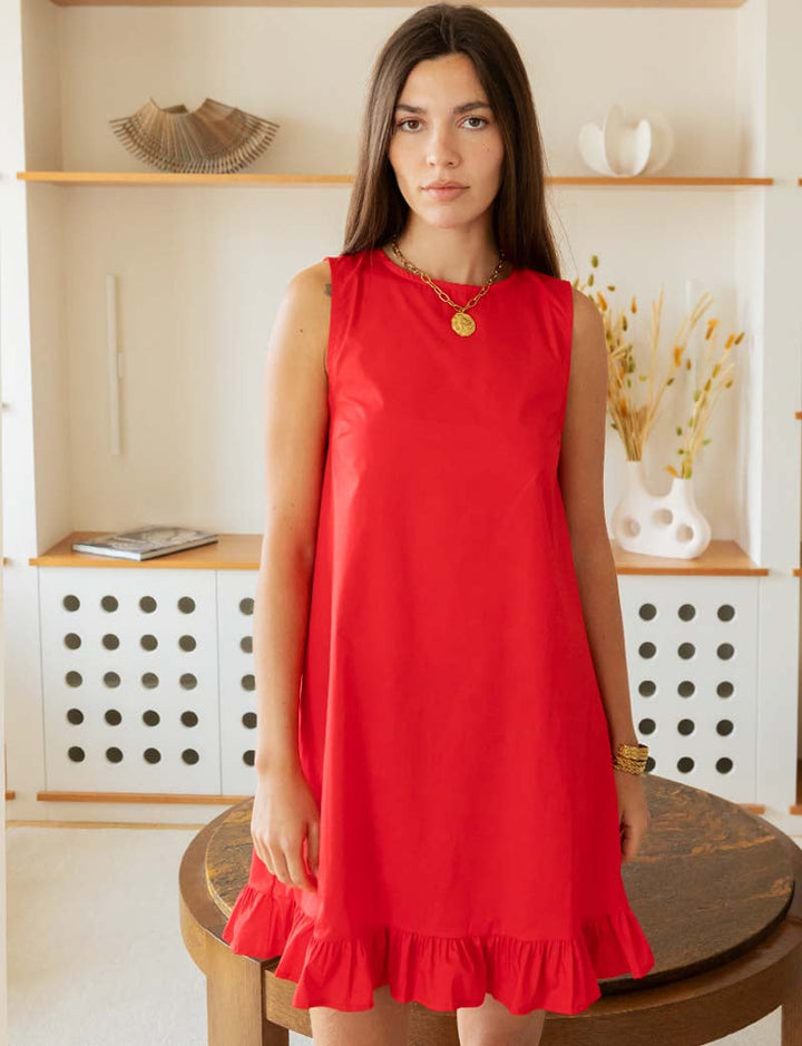 Robe rouge Laury