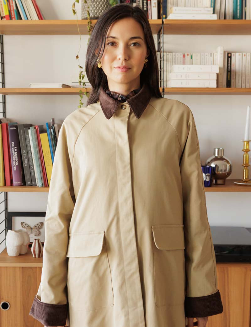 Trench beige Jacques — Maison Juliette Vendôme — vue 5