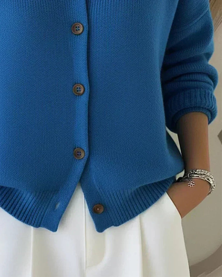 Vespera™ | bouton Collar cardigan