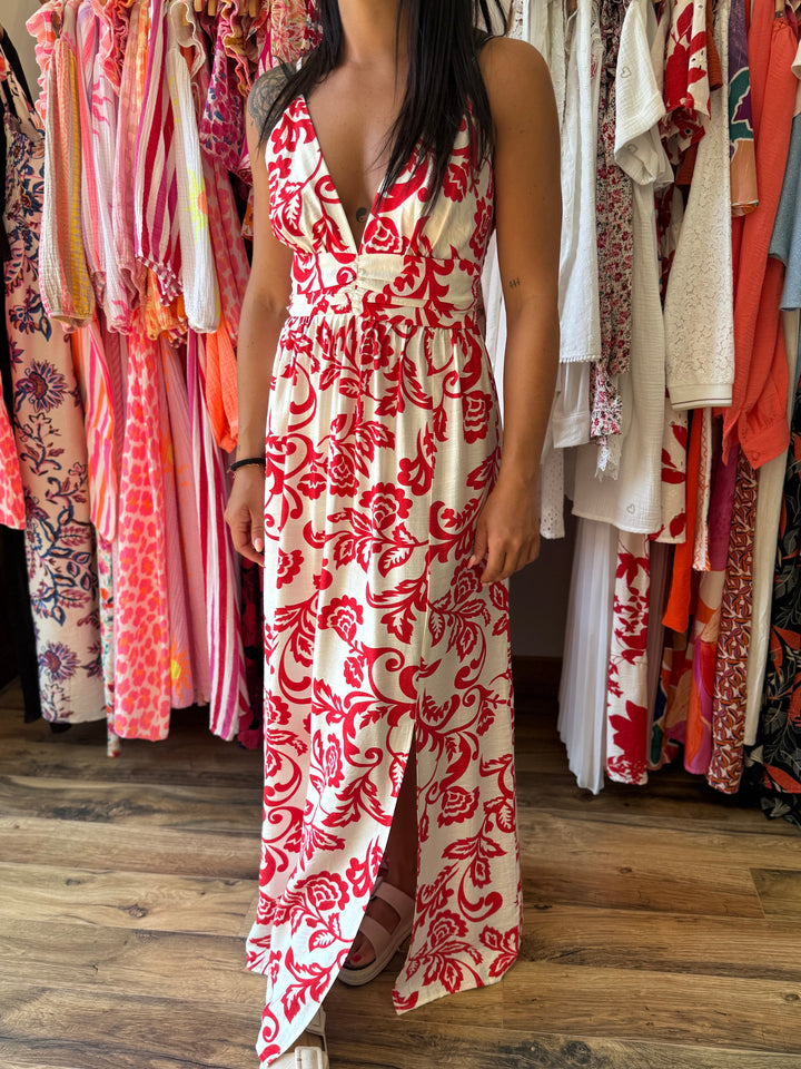 Robe Étienne rouge