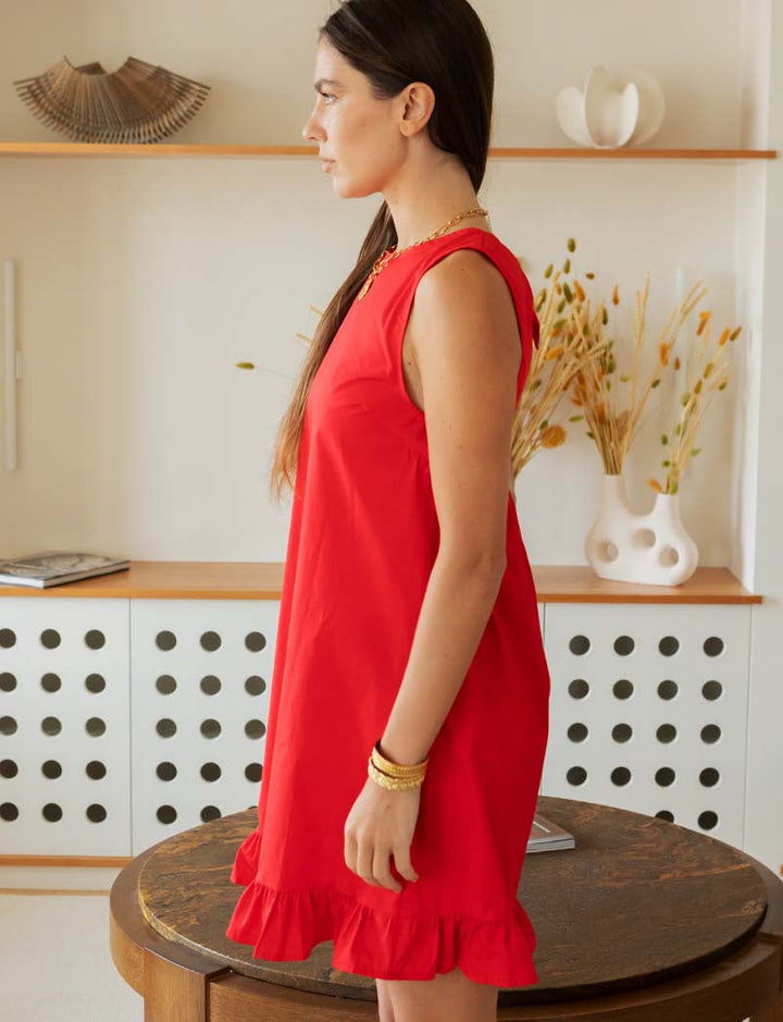 Robe rouge Laury