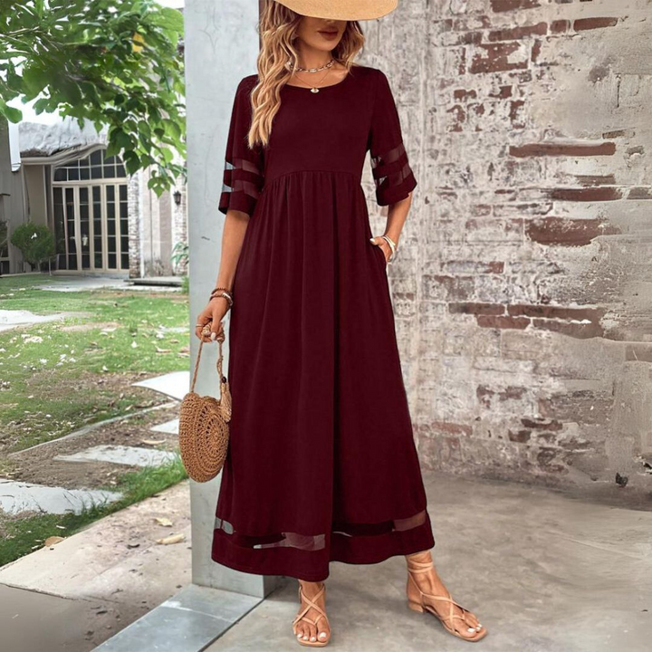 Aubrey™ | Robe midi lissante