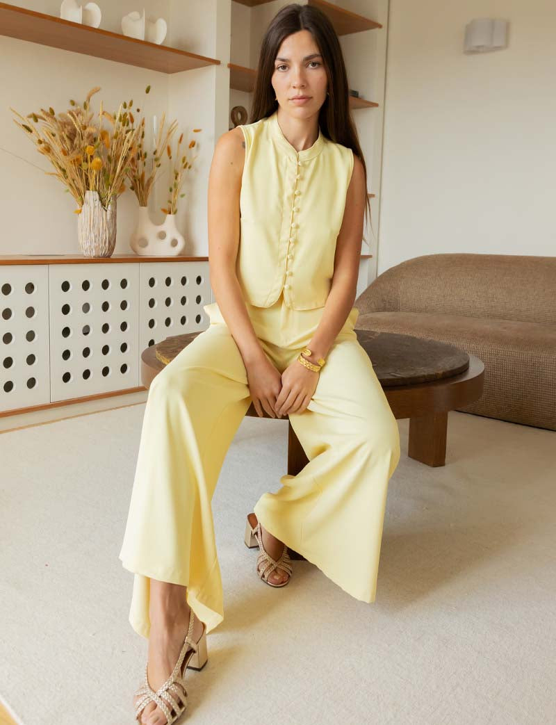Pantalon jaune Alex