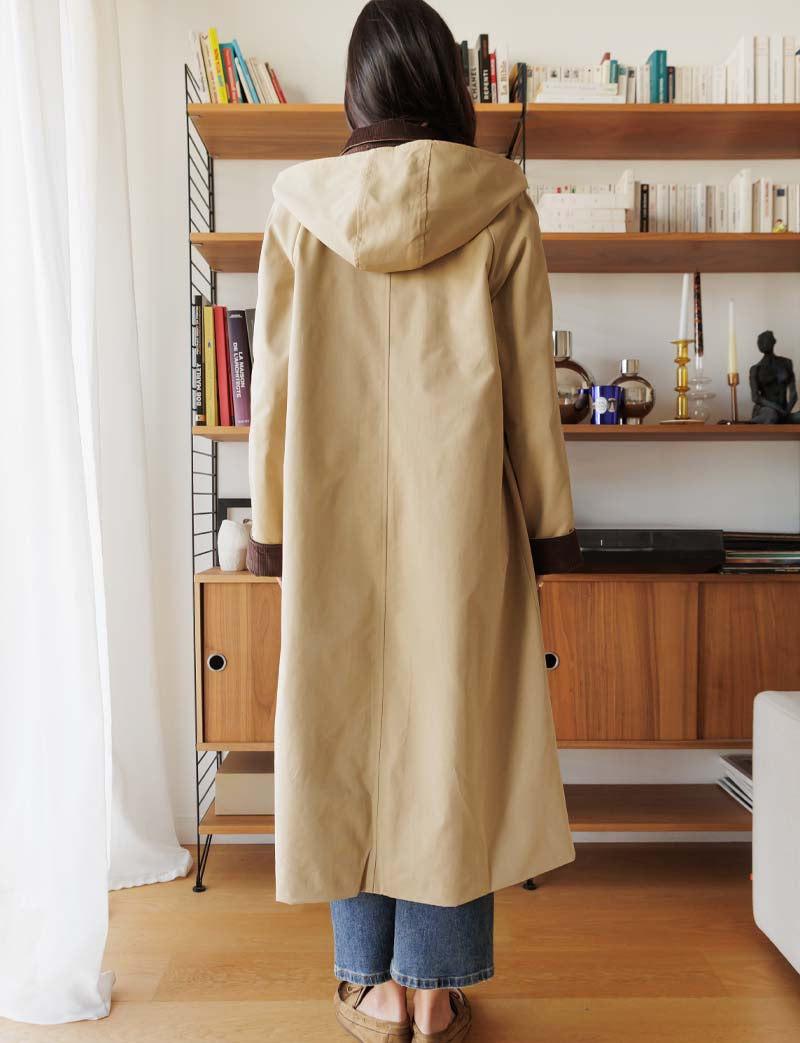 Trench beige Jacques — Maison Juliette Vendôme — vue 6