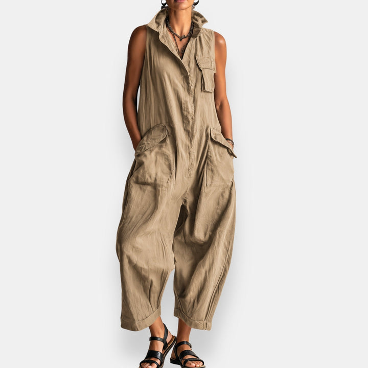 Combinaison Constance | oversize, sans manches, col montant