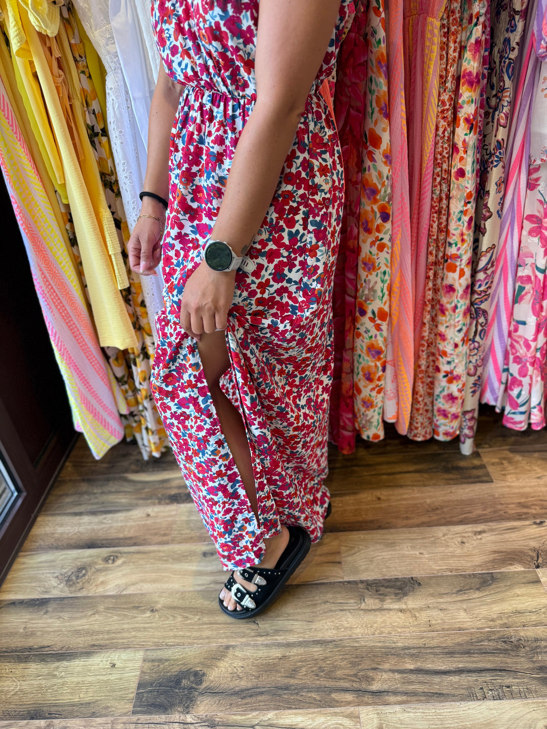 Robe longue charline