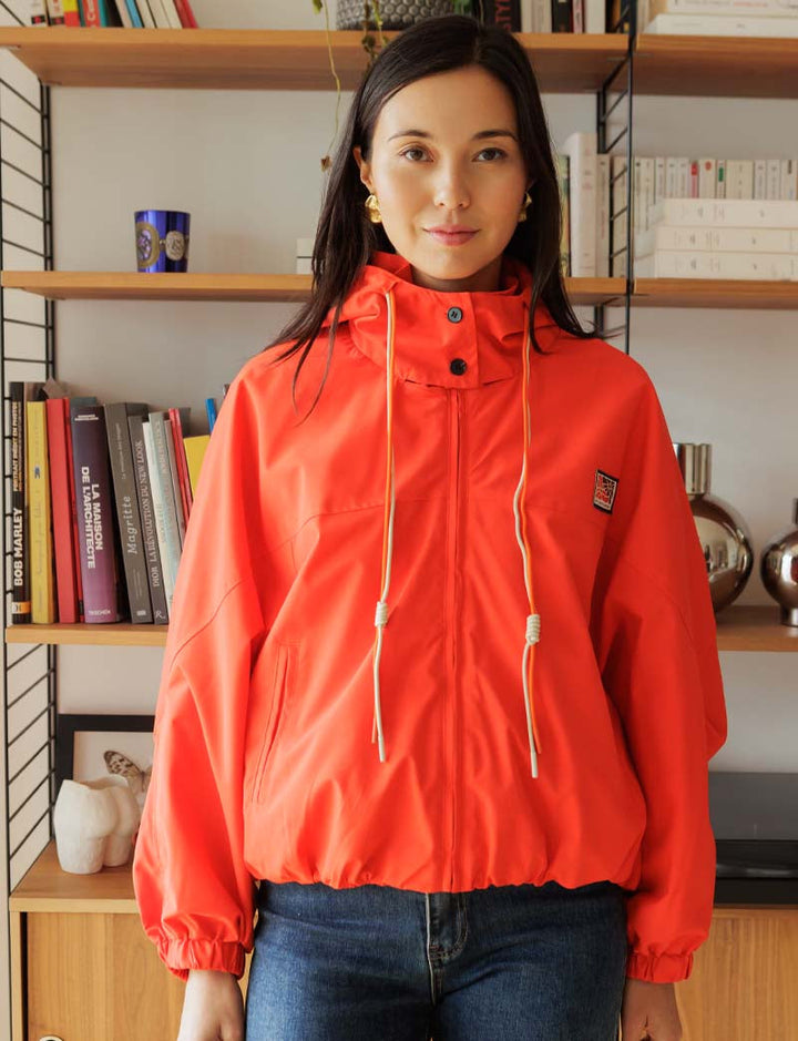 Veste rouge Ayo — Maison Juliette Vendôme — vue 2