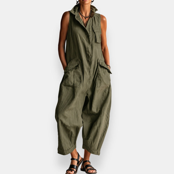 Combinaison Constance | oversize, sans manches, col montant