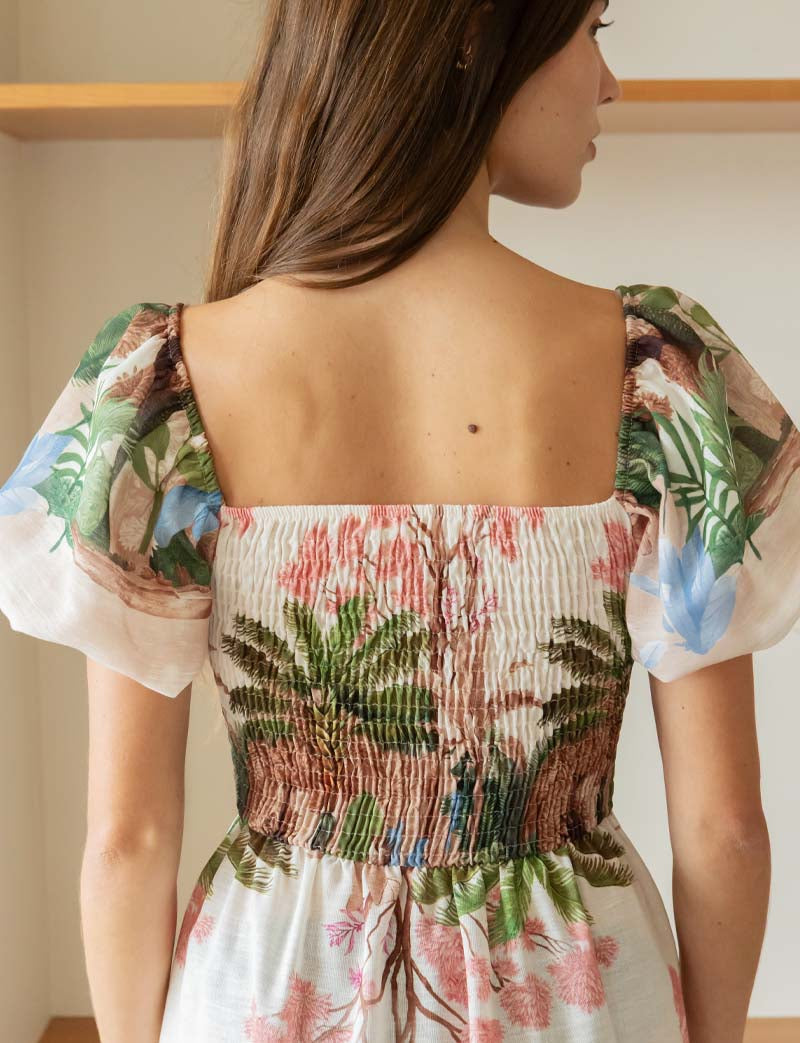Robe écrue Shana