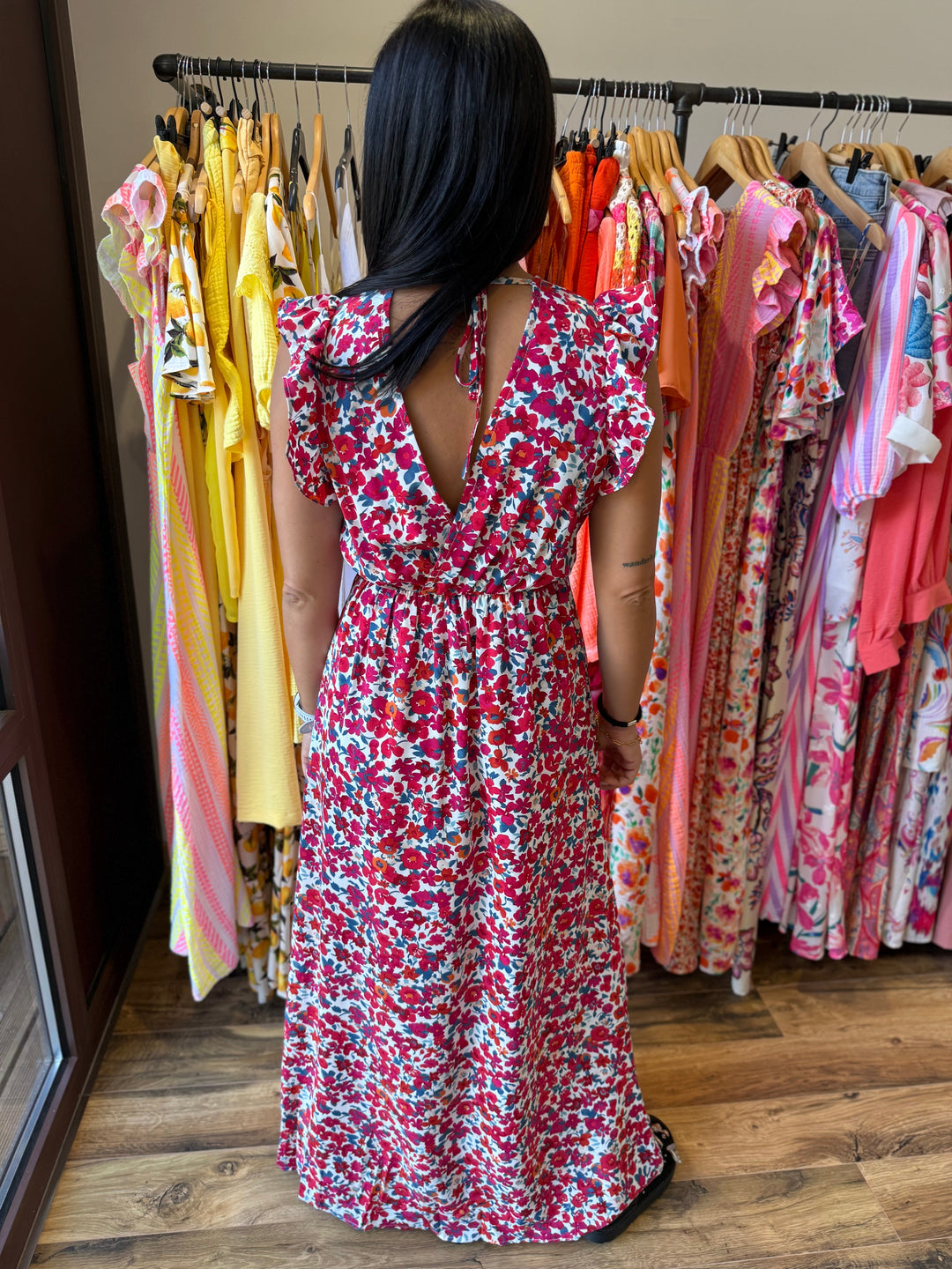 Robe longue charline