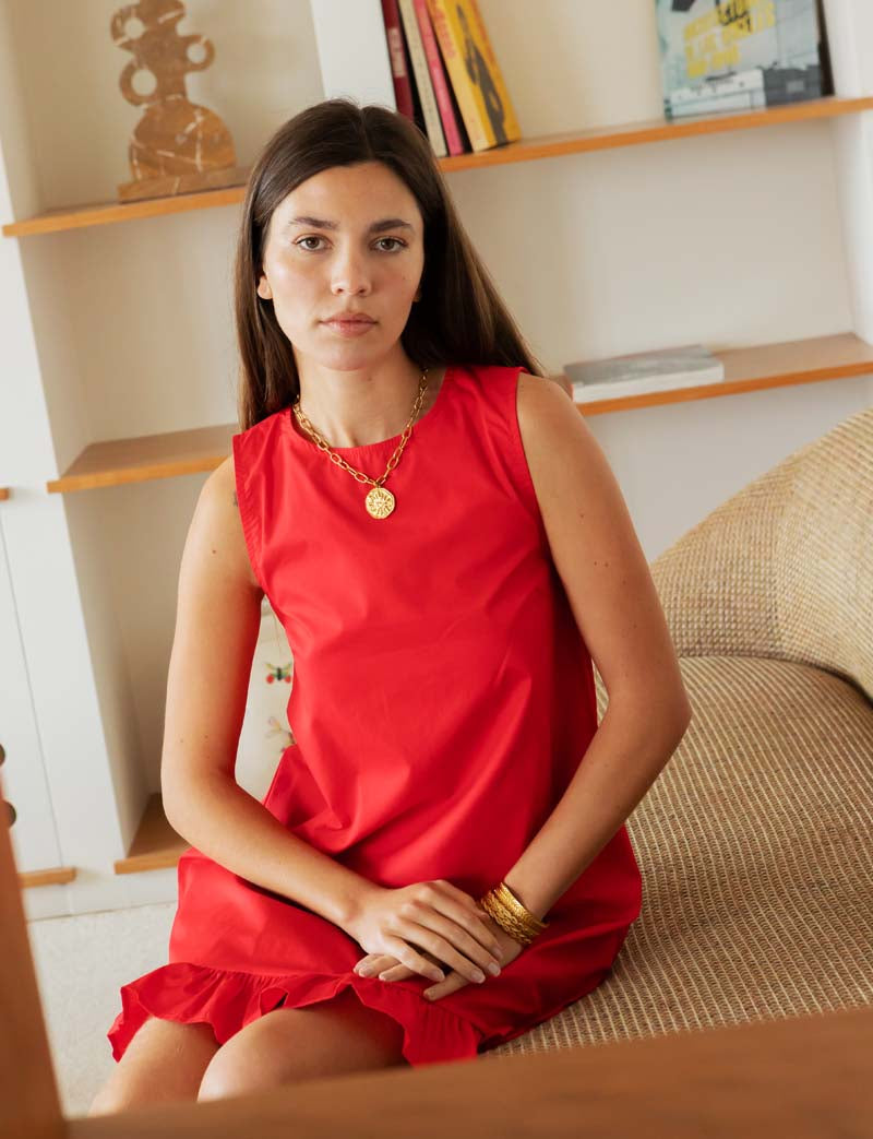 Robe rouge Laury