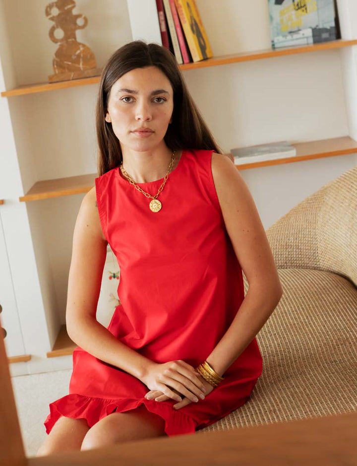 Robe rouge Laury