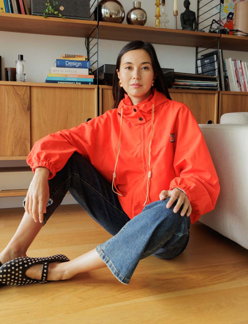 Veste rouge Ayo — Maison Juliette Vendôme — vue 3