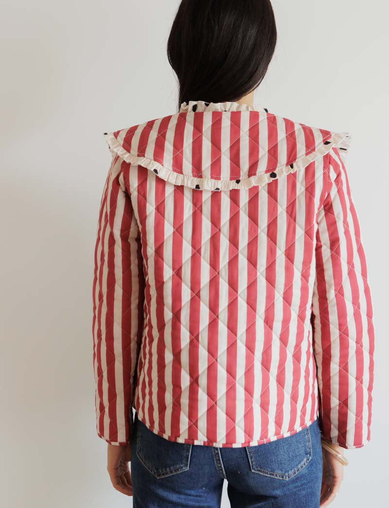 Veste à rayures & pois Lola — Maison Juliette Vendôme — vue 5
