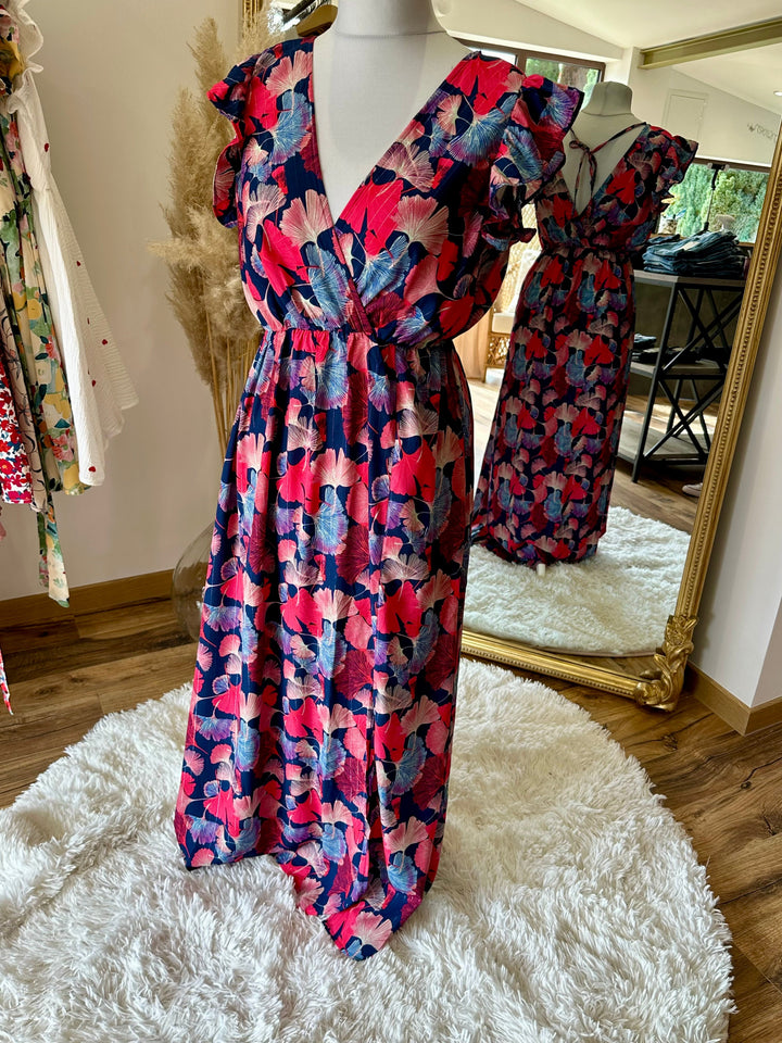Robe longue alexandrine