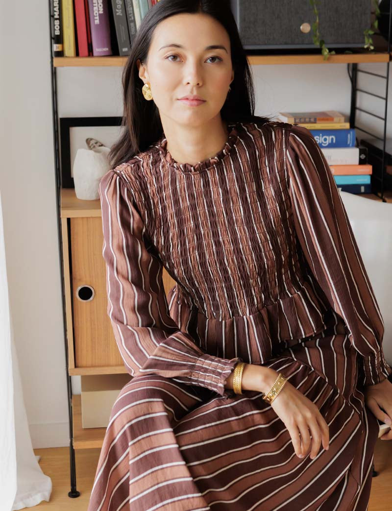 Blouse à rayures Palomy — Maison Juliette Vendôme