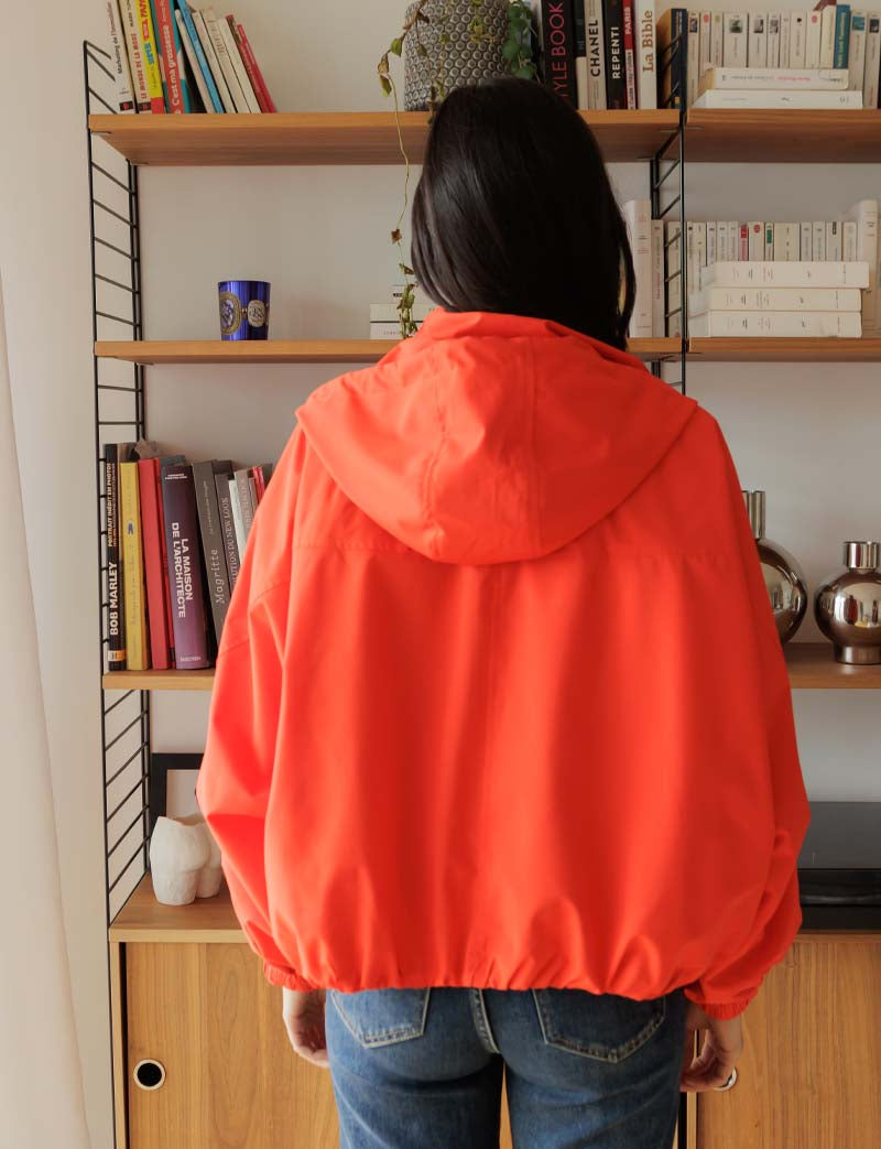 Veste rouge Ayo — Maison Juliette Vendôme — vue 5