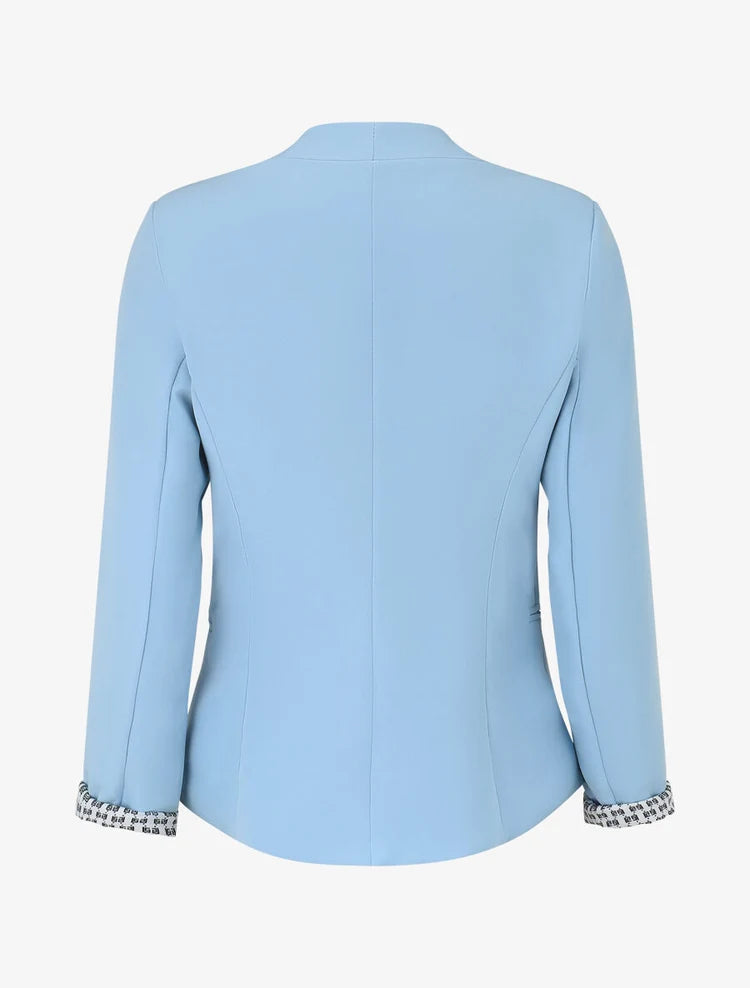 Veste Capucine — coupe droite, épaulettes